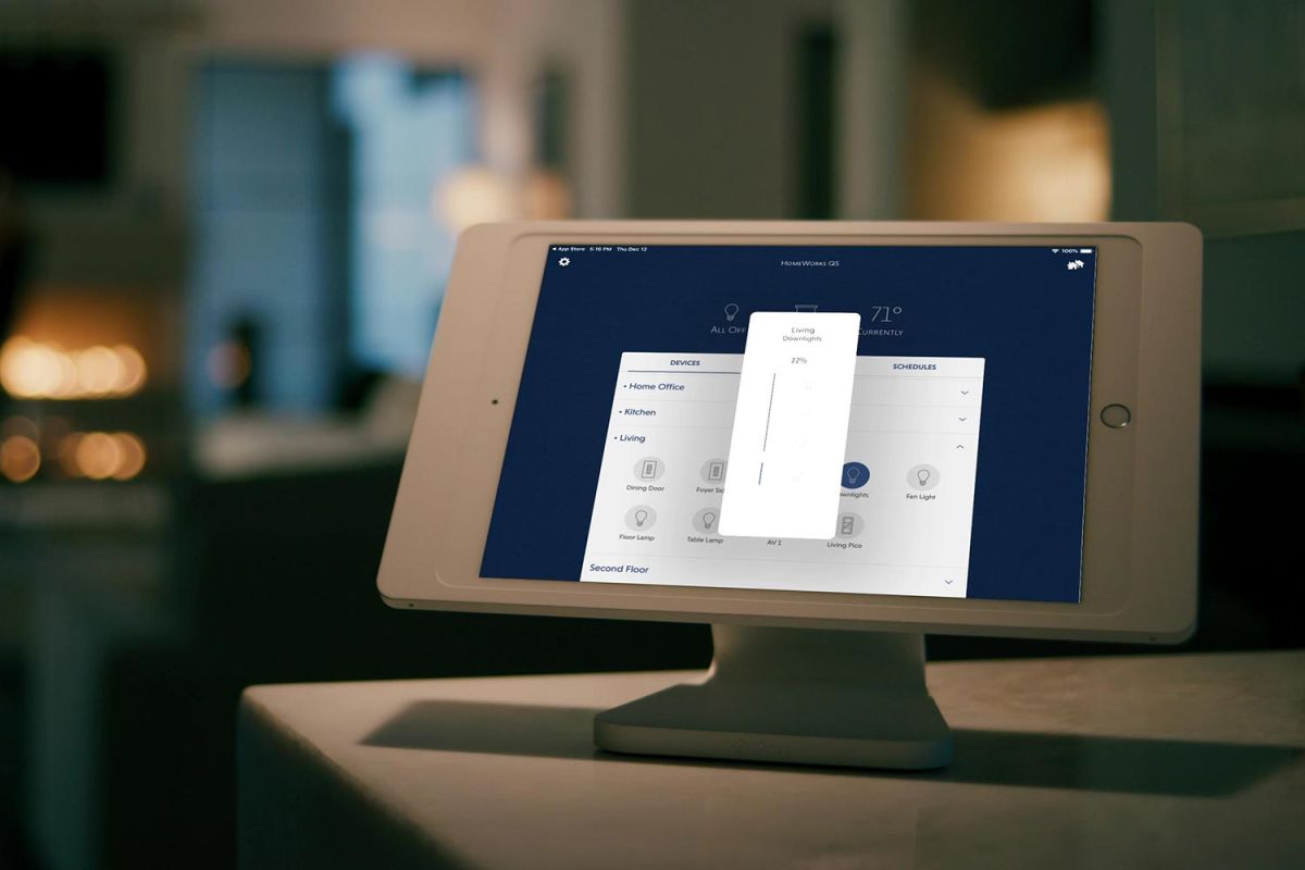 Lutron radio ra 3 app interface