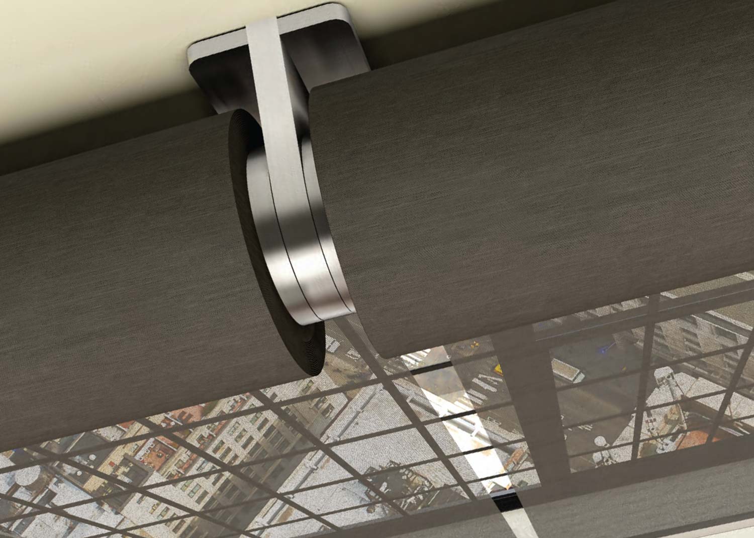 Lutron center bracket