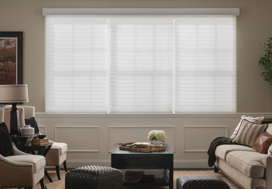 Horizontal sheer blinds