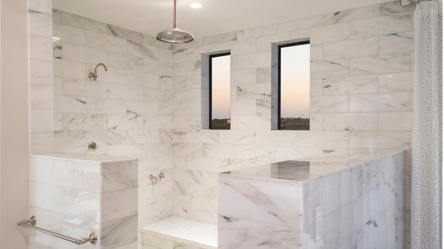 White bathroom